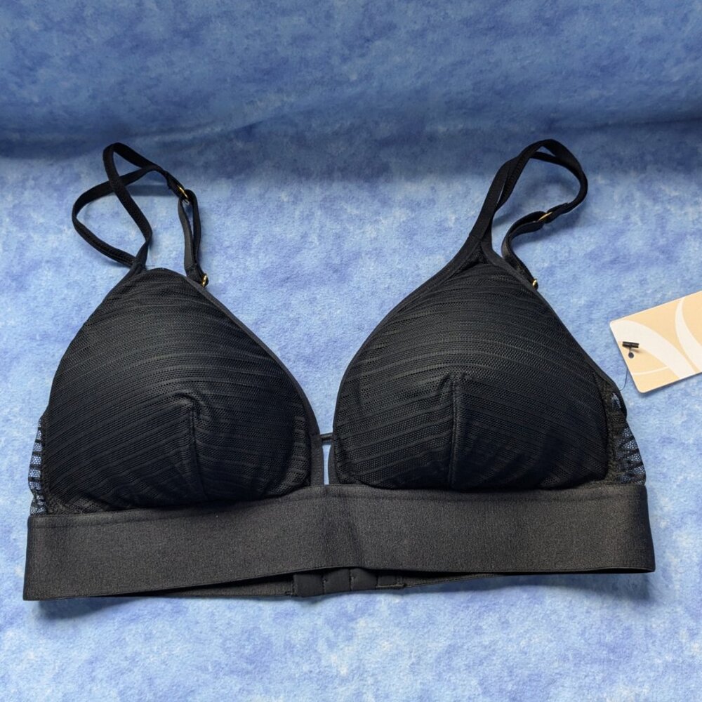 Lively Jet Black Bralette